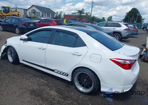 2016 Toyota Corolla S Plus z USA, uszkodzony, nr VIN 2T1BURHE3GC714111